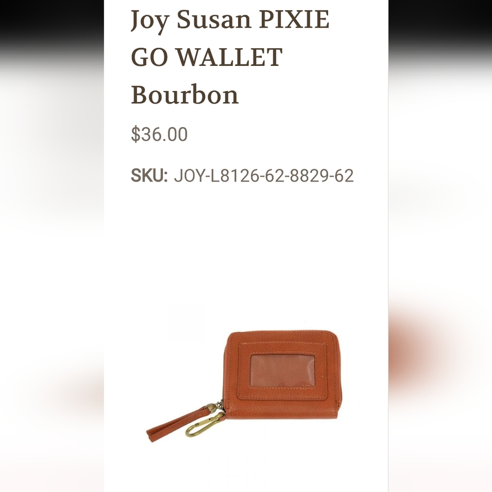 Joy Susan Pixie Go Wallet - Picture 9 of 12